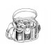 Кофр Tamrac Aero 3340 black/grey Кофр Tamrac Aero 3340 black/grey